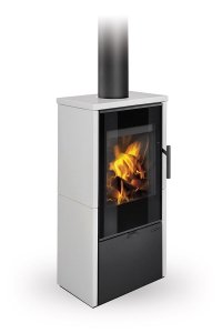 Piec wolnostojący ROMOTOP LAREDO F 01 - ceramika
