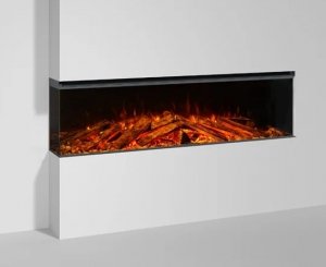 Kominek elektryczny LUMEN 1600 narożny