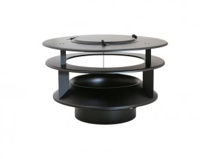 DASZEK do Generatora Ciągu Kominowego - czarny