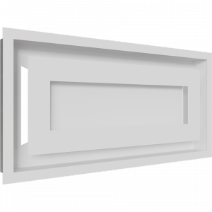 Kratka kominkowa WIND biała 22x45