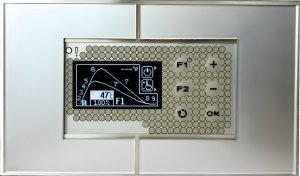 Sterownik kominka RT-08 OS Grafik Grey