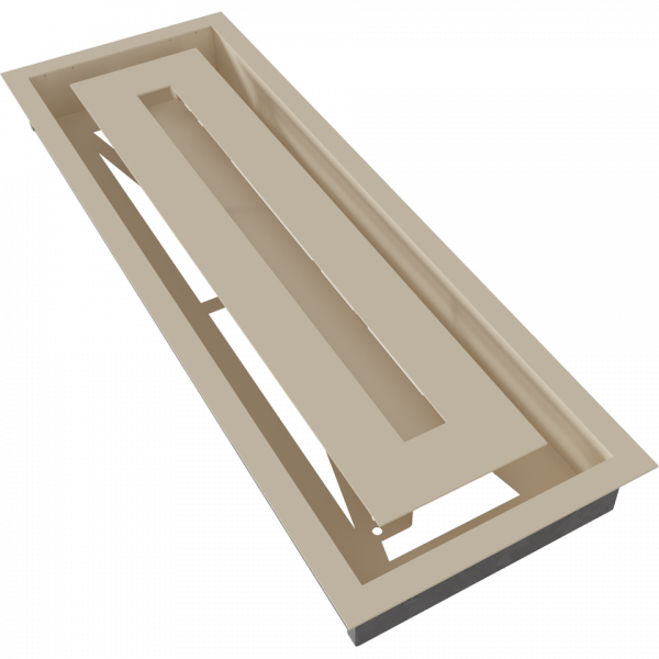 Kratka kominkowa WIND kremowa 17x49