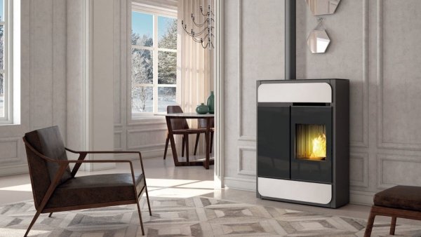 Piec na pellet Edilkamin BILD UP Air Tight C ceramika