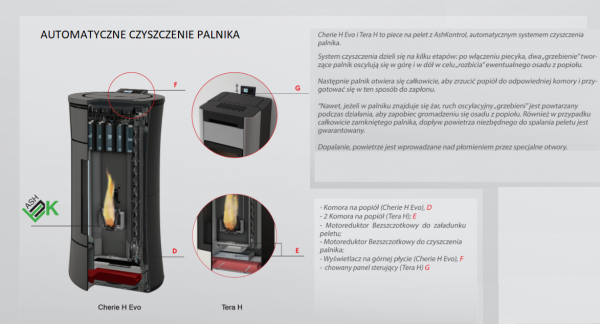 Piec na pellet Edilkamin TERA H 30 EVO