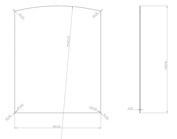 Podstawa pod piec TO 100x80