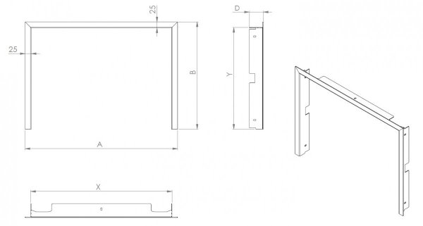 Maskownica 3/4 HITZE ALBERO S.H