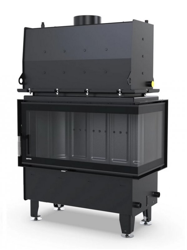 Wkład kominkowy z płaszczem wodnym DEFRO Riva ME BP 19 kW