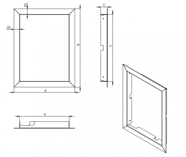Maskownica 4/4 głęboka HITZE ALBERO S.V