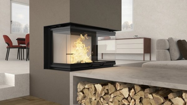 Wkład kominkowy żeliwny MONOBLOCCO 3LC