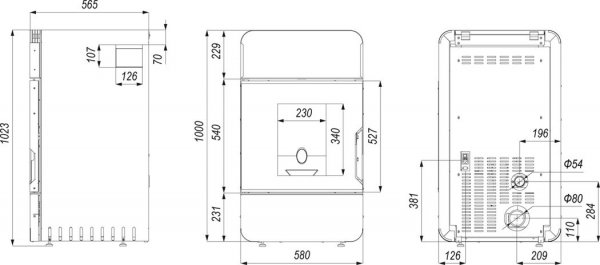 Piec na pellet DEFRO OMNIPELL 8 kW