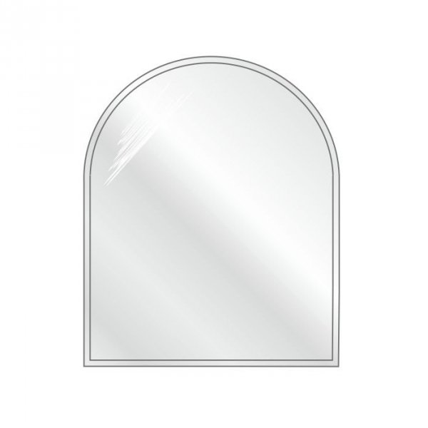 Podstawa szklana pod piec wolnostojący półokrągła 1000x1200x6mm