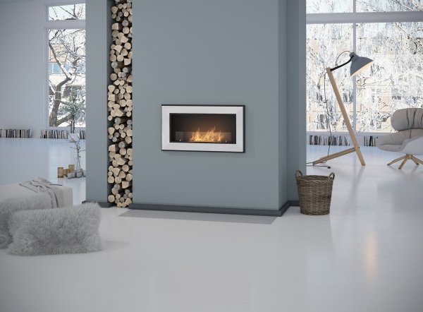 SIMPLE FIRE FRAME 900 BIAŁY