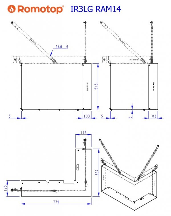 ROMOTOP Ramka IR3LG