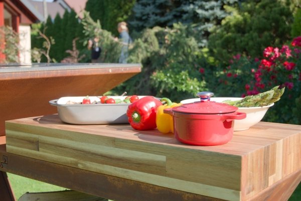 Palenisko-grill ogrodowy Artiss G4 corten