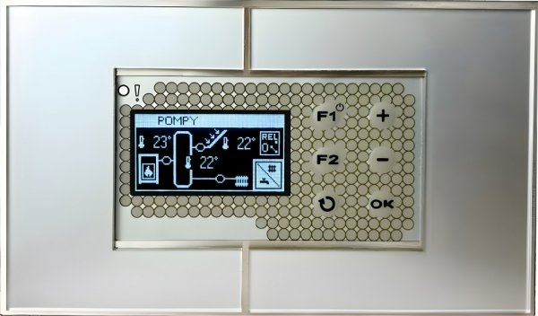 Sterownik kominka RT-08G BUFOR-SOLAR Grey