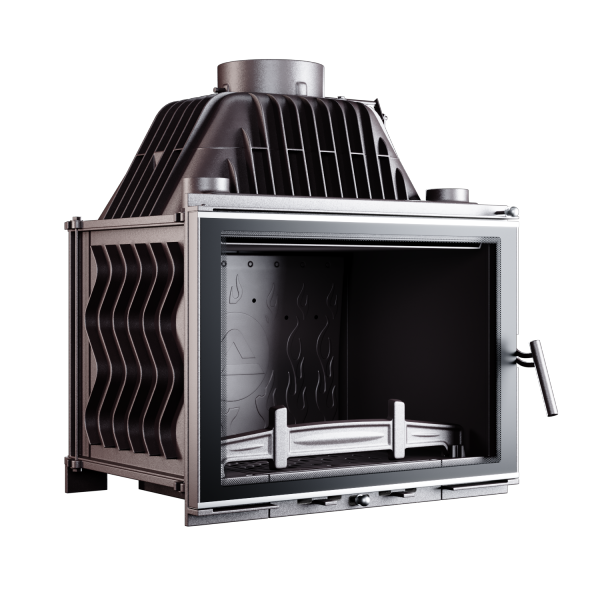 KAWMET Wkład kominkowy żeliwny W17 Dekor 16kW ECO
