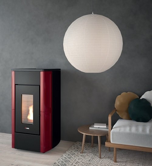 Piecyk na pellet Perla 7 kW blacha - Cadel
