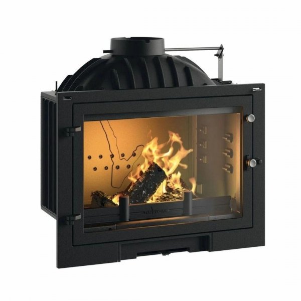 Wkład kominkowy INVICTA 700 MILOS GA ECO - szyber i dolot