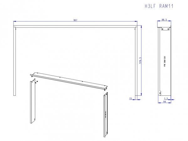 ROMOTOP Ramka H3LF