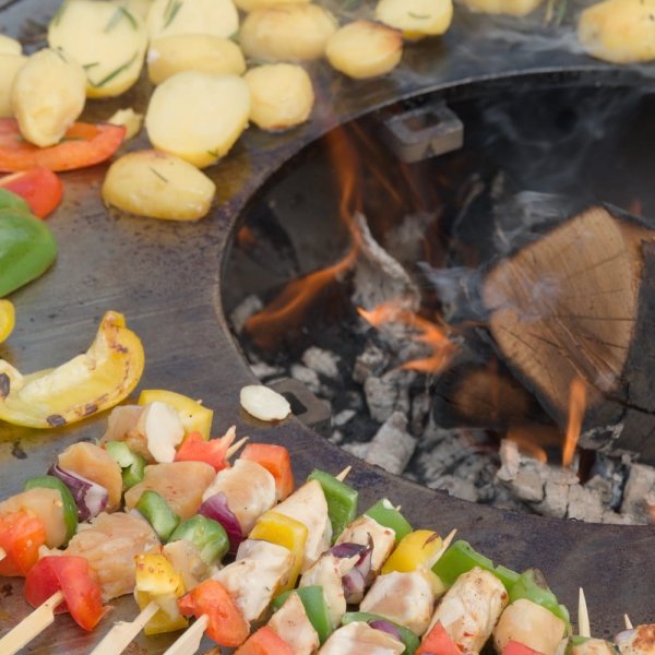 Palenisko-grill ogrodowy Artiss G4 corten