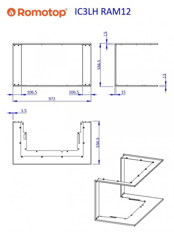 ROMOTOP Ramka IC3LH