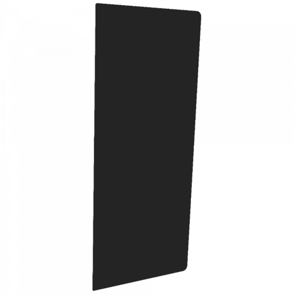 Podstawa stalowa pod piec Wzór 7 40x100 cm czarna