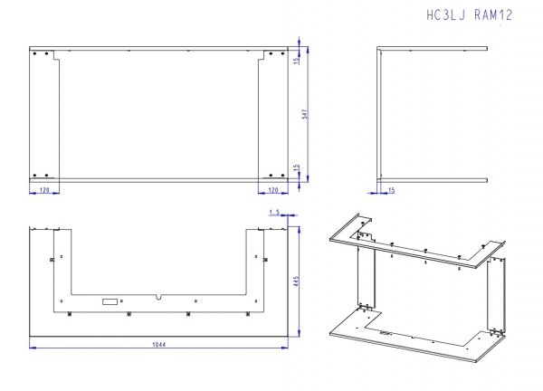 ROMOTOP Ramka HC3LJ