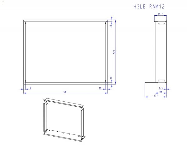 ROMOTOP Ramka H3LE