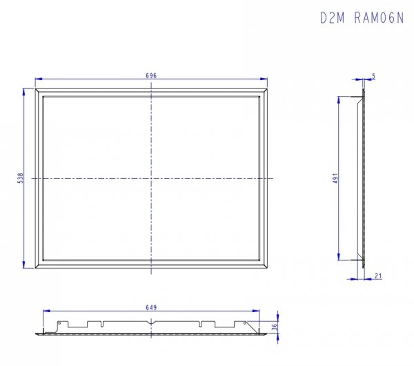 ROMOTOP Ramka D2M