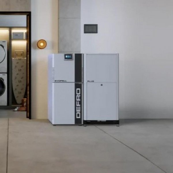 Kocioł na pellet DEFRO EVOPELL PLUS wizualizacja