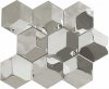 CERAMIKA BIANCA 3d inox mosaic 250x310 mm Opak. 10 g1 szt