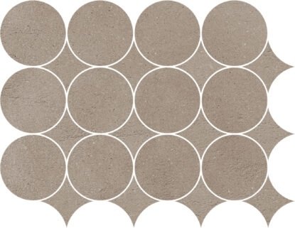 MARAZZI slow argilla mosaico circolare 321x416 mm g1 m2 Opak. 0.44 g1 m2