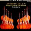 Mendelssohn - Strings of the Israel Philharmonic, Zubin Mehta - Octet Op. 20 (LP)
