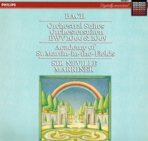 J.S. Bach - Academy Of St Martin-in-the-Fields, Neville Marriner - Orchestral Suites BWV 1066 & 1069 (LP)