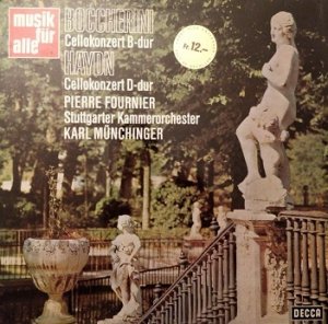 Haydn, Boccherini, Fournier, Karl Münchinger, Stuttgarter Kammerorchester - Cellokonzert D-dur / Cellokonzert B-dur (LP)