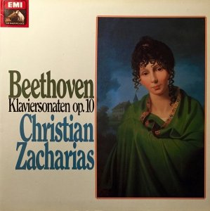 Christian Zacharias - Beethoven Klaviersonaten op. 10 (LP)