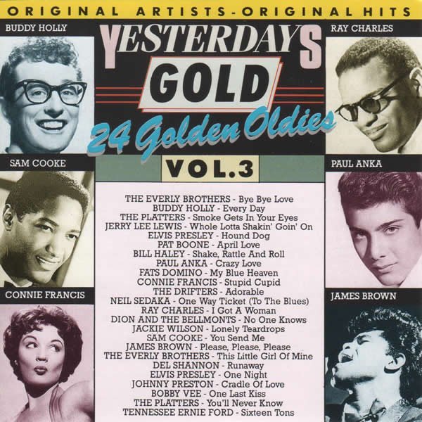 Yesterdays Gold Vol. 3 (24 Golden Oldies) (CD)