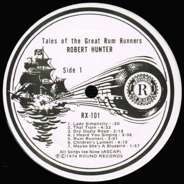 Robert Hunter - Tales Of The Great Rum Runners (LP)