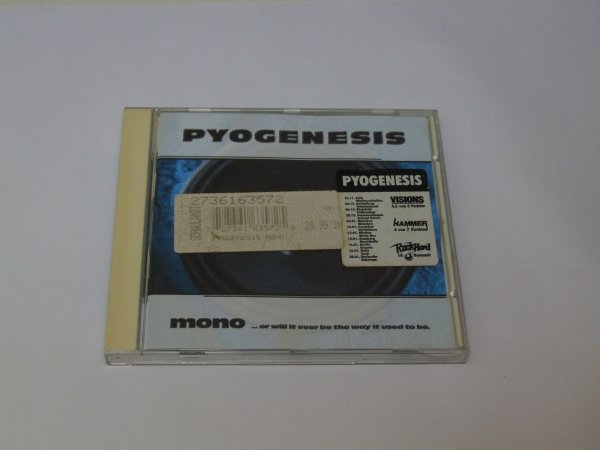 Pyogenesis - Mono...Or Will It Ever Be The Way It Used To Be (CD)