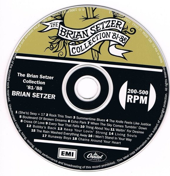 Brian Setzer - The Brian Setzer Collection '81-'88 (CD)