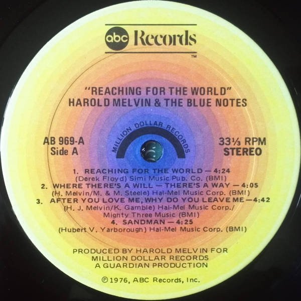Harold Melvin And The Blue Notes - Reaching For The World (LP)