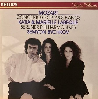 Mozart, Katia Et Marielle Labèque, Semyon Bychkov, Berliner Philharmoniker - Concertos For 2 &amp; 3 Pianos (CD)