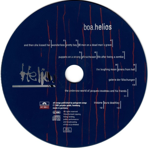 Phillip Boa And The Voodooclub - Helios (CD)