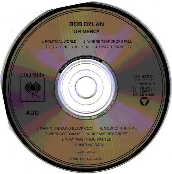 Bob Dylan - Oh Mercy (CD)