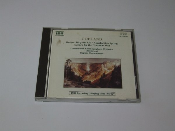 Copland, Czechoslovak Radio Symphony Orchestra (Bratislava), Stephen Gunzenhauser - Rodeo • Billy The Kid • Appalachian Spring • Fanfare For The Common Man (CD)