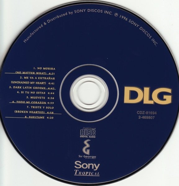 DLG Featuring Huey - Dark Latin Groove (CD)
