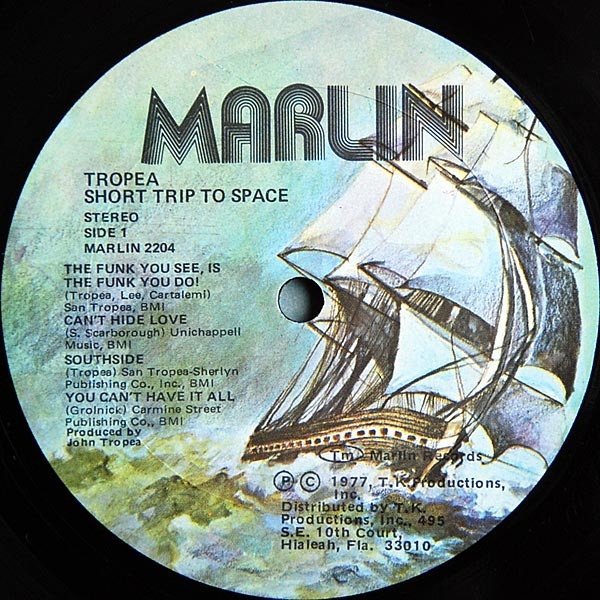 Tropea - Short Trip To Space (LP)