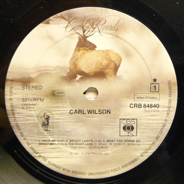 Carl Wilson - Carl Wilson (LP)