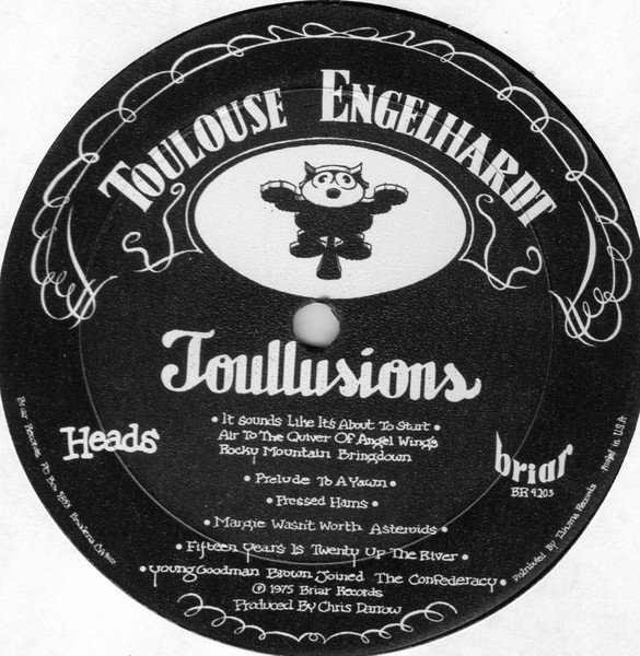 Toulouse Engelhardt - Toullusions (LP)