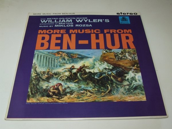Miklós Rózsa - More Music From Ben-Hur (LP)